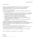 Sample Advertisement Letter
