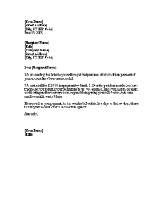Sample Demand Letter