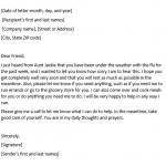 Get Well Soon Letter