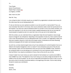 Appeal Letter